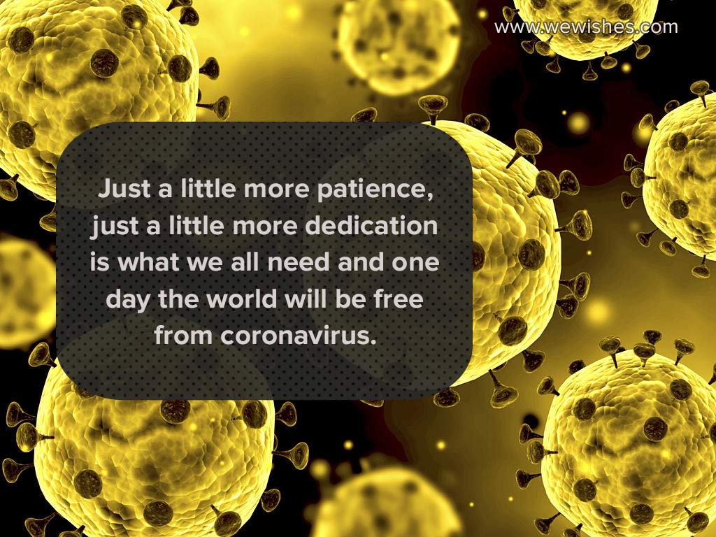Coronavirus wishes
