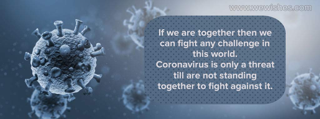 Coronavirus soon message