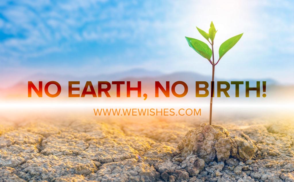 No Earth, No birth, image