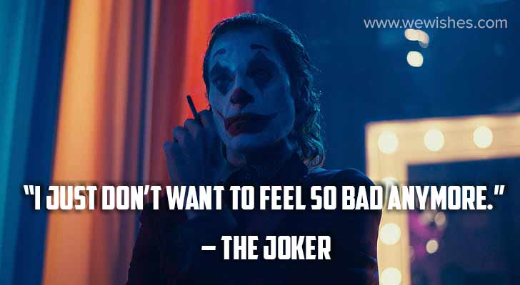 Joker new quotes
