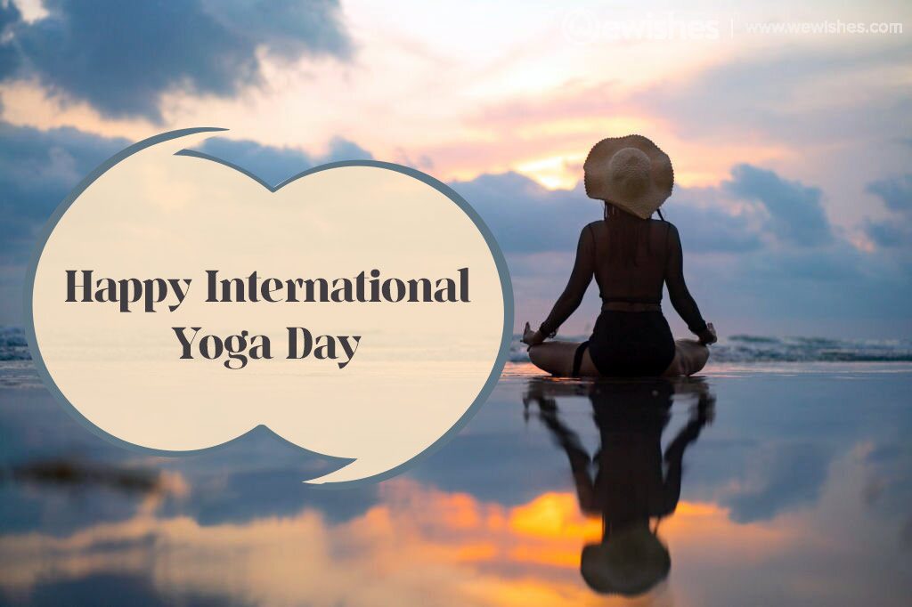 Quotes for yoga day, illustration