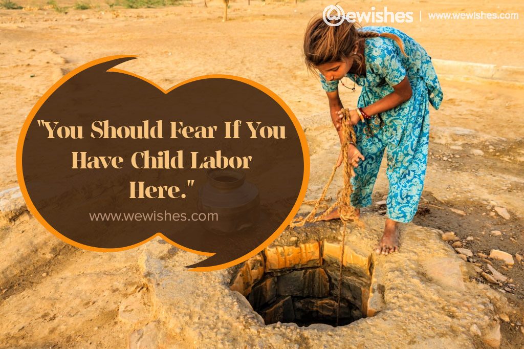 Stop child labour slogans 2