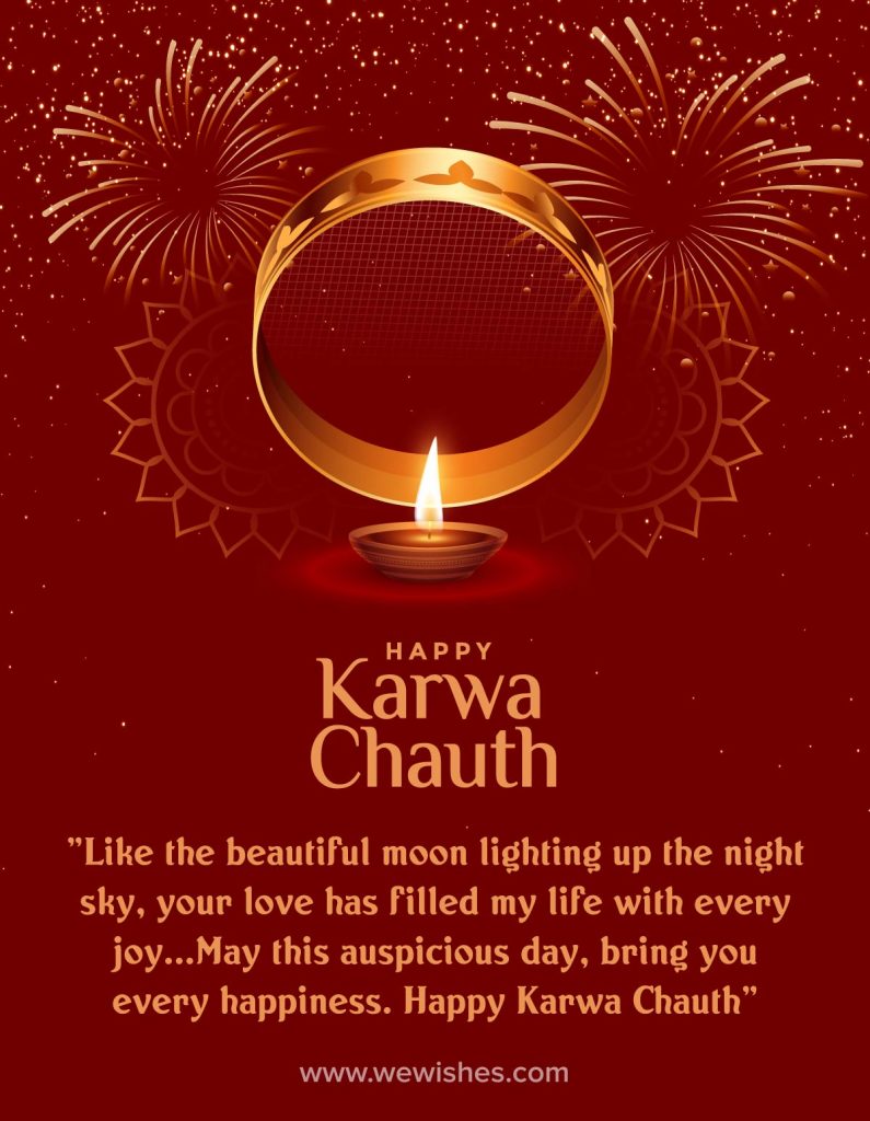 Happy Karwa Chauth To Husband