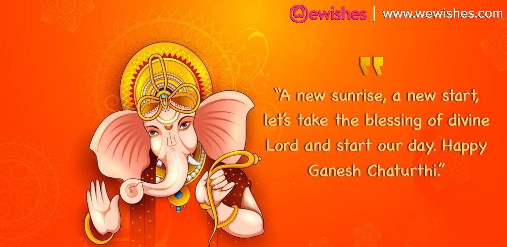 Ganesh Chaturthi Quotes Image