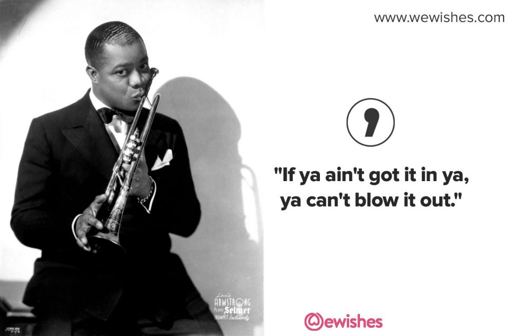 Louis Armstrong Quotes, image