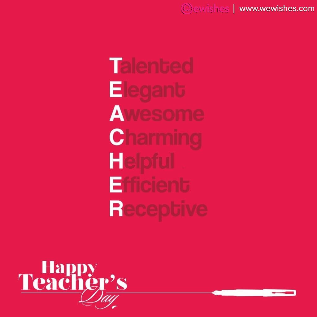 Happy Teacher's Day Images