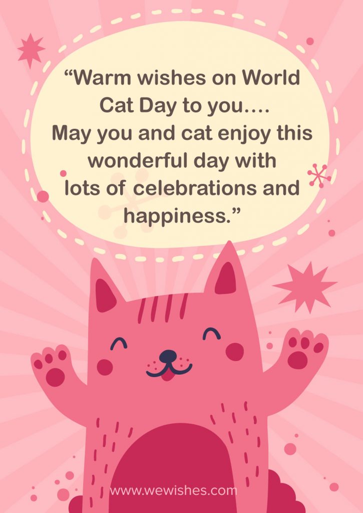 World Cat Day Messages