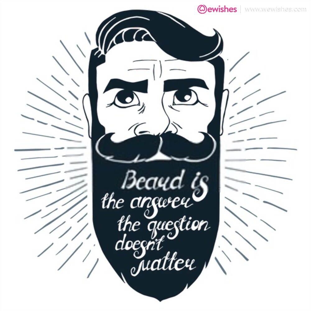 Beard Quotes, Image, Poster