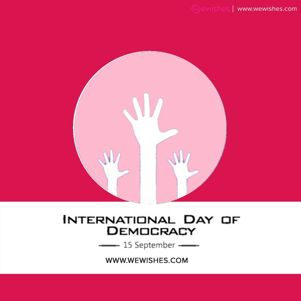 International Democracy Day poster 2020