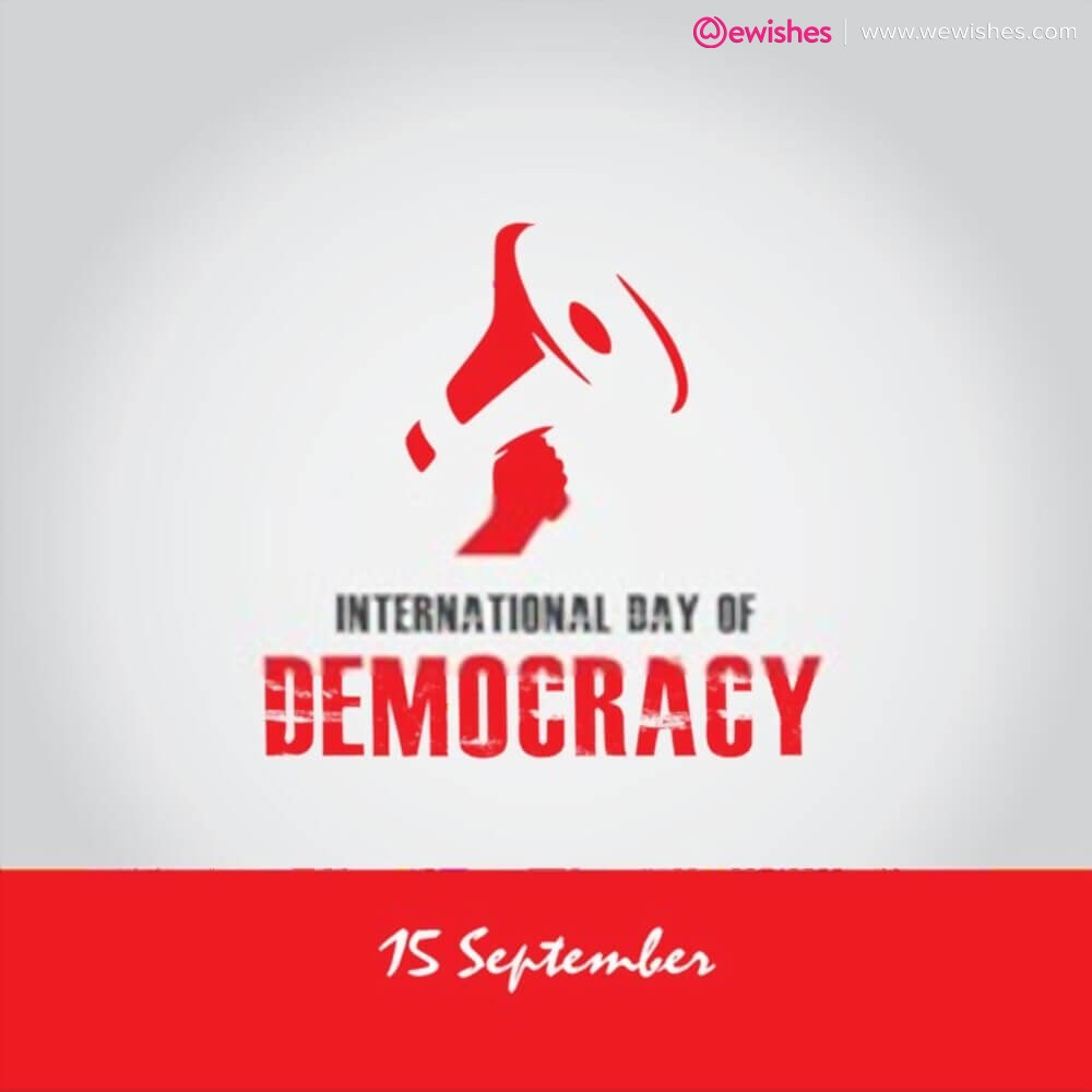 International Democracy Day poster