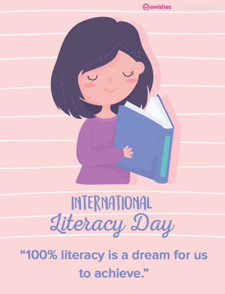 International Literacy Day slogan