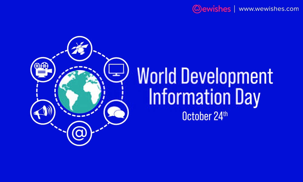 World Development Information Day poster