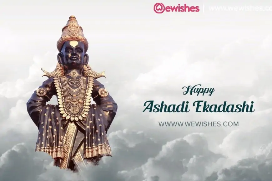 Ashadhi Ekadashi Wishes 2025 Greetings, Lord Vishnu Images, Facebook