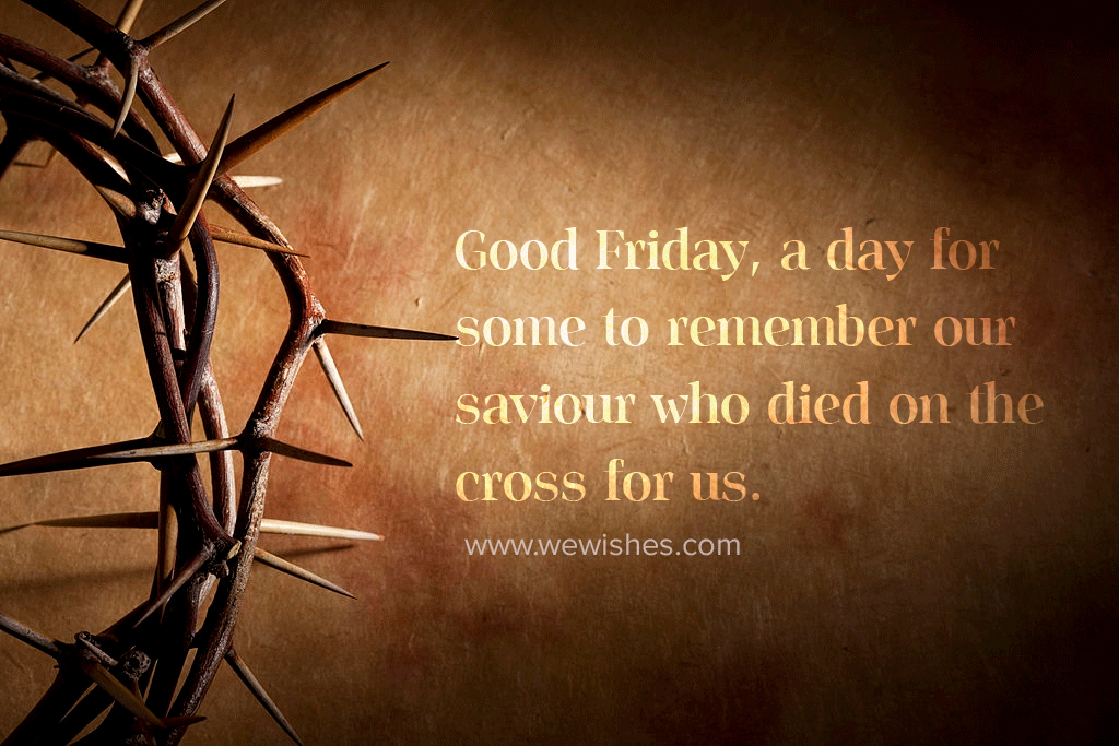 Good Friday, Quote