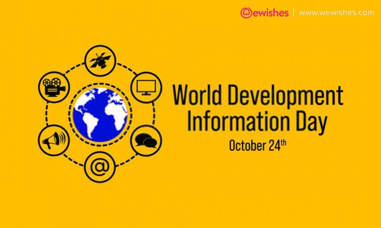 World Development Information Day 2023 Quotes, Poster, Images, History ...