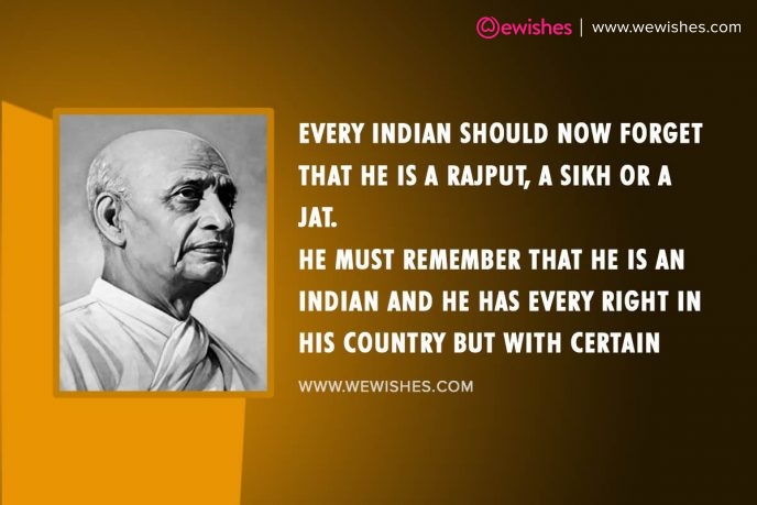 Sardar Patel Quotes That Show The Vision Of India’s Iron Man – We Wishes