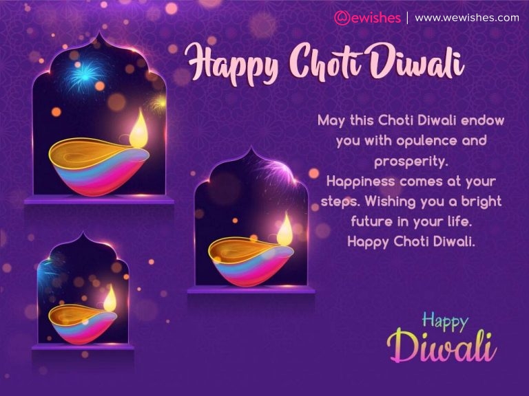 Choti Diwali 2023 Greetings, Wishes, Status to Send Diwali Wishes We