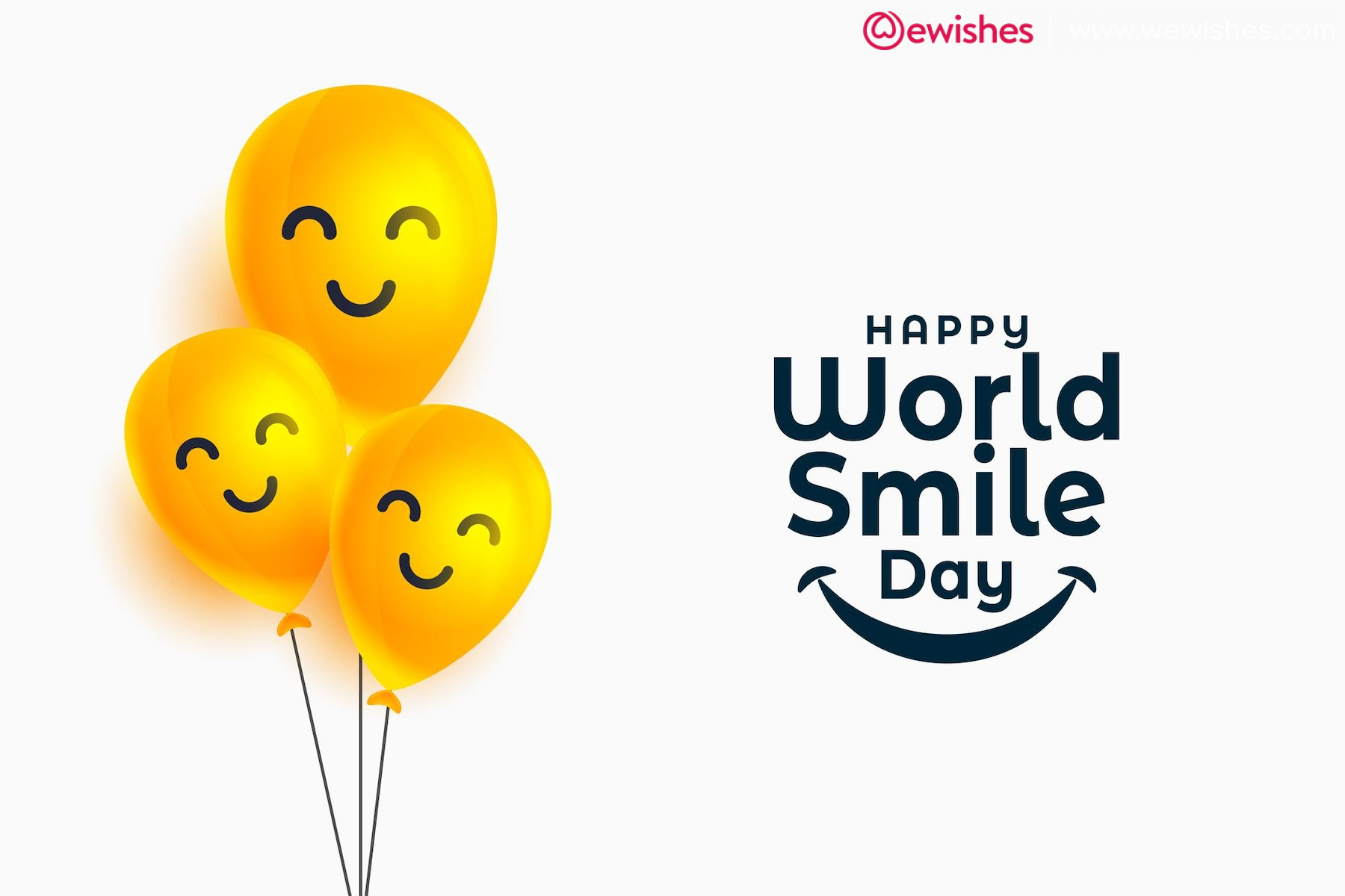 Happy World Smile Day (2024) Wishes, Quotes, Greetings Cheers face on