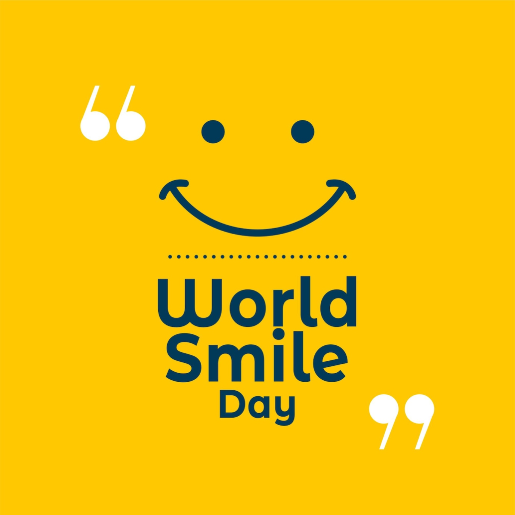 Happy World Smile Day (2024) Wishes, Quotes, Greetings Cheers face on